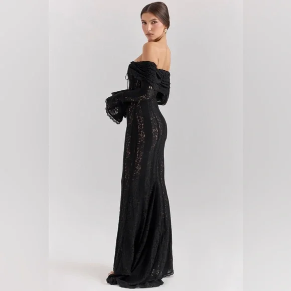 House of CB Belle Dress - XS - Black - Picture 4 of 10